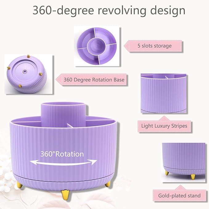 Office Supplies,Desk Accessories,with Stapler,Tape Dispenser,Staple Remover,Scissor,Ballpoint Pen,Sticky Notes,Clear Tape,Staples,Desk Organizer,Ruler,Binder,Best Gift Set(Purple)