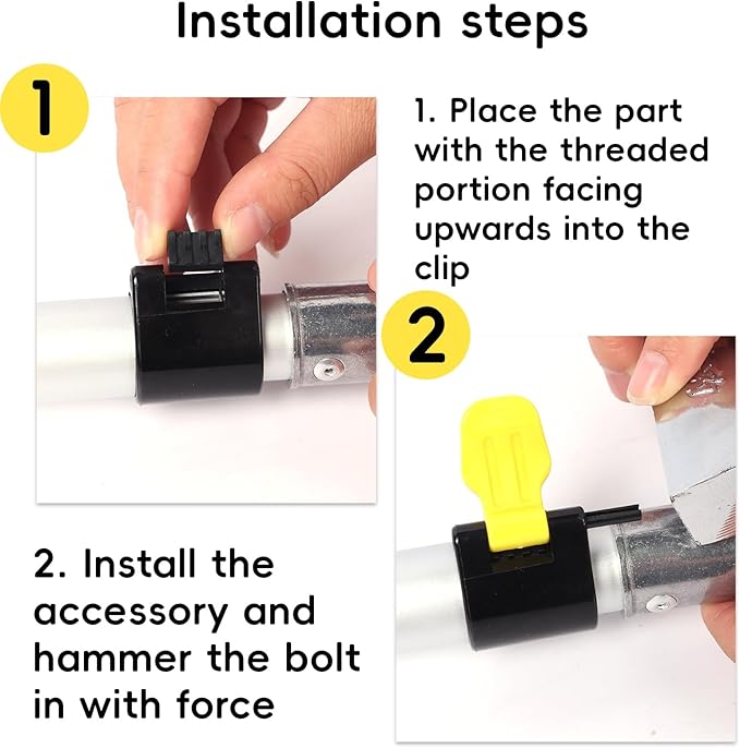 The Installation and Maintenance Attachment for The Telescopic Extension Pole Flip-Lock