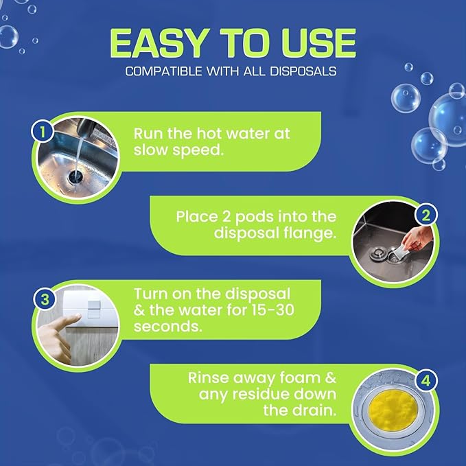 True Fresh- 39 Pcs Bundle- Garbage Disposal Cleaner -Compatible with All Disposal Brands and Washing machine Cleaner Tablets compatible with Front Loader -Top Loader -HE, Deodorize and Descales