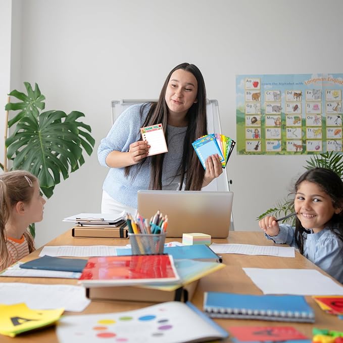 24 Pcs Teacher Appreciation Notepad Sets Memo Notepads Cute Sticky Notes School Appreciation Gift