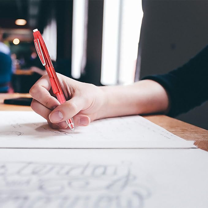 uniball Chroma Mechanical Pencil Woth Leasd and Eraser Refills, 0.7 Mm, Hb (#2), Black Lead, Assorted Barrel Colors, 4/Set