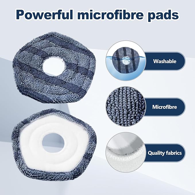 23 Pack X10 Accessories Kit Replacement Compatible with Eufy X10 Pro Omni Vacuum, 1 Main Brush, 4 Mop Cloth Pads, 6 Side Brushes, 4 HEPA Filters, 6 Dust Bags, 1 Cleaning Tools, 1 Screwdriver