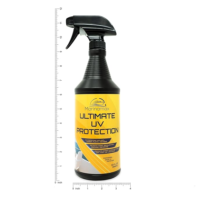 Ultimate UV Protection Spray 32 Oz | UV Protector for Outdoor Surface Sun Protection | UV Ray Protectant for Vinyl, Rubber, Plastic, and More | Prevents Fading and Discoloration