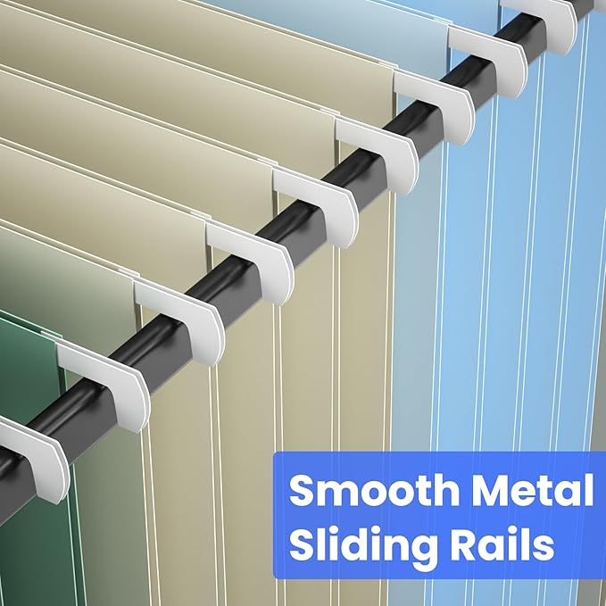 Hanging File Folders Letter Size, Metal File Frame with 50 Pcs Colored Hanging File Folders, No Extension 1/5-Cut Tabs File Organizer Includes Hanging Folders for Desk Office Filing Cabinet