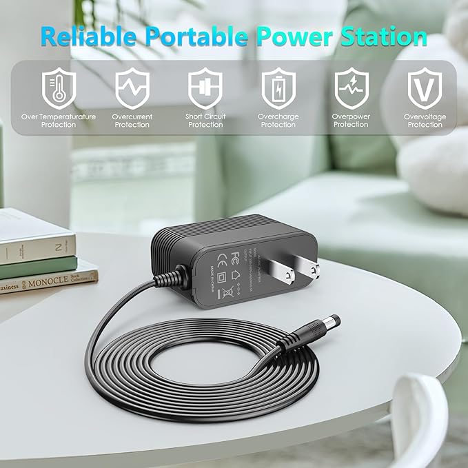 Charger for LEVOIT Cordless Vacuum Cleaner Compatible with LEVOIT LSV-V201-WUS/LVAC-120 / LVAC -200 22.2V Li-ion Battery Cordless Stick Vacuum Cleaner Power Adapter