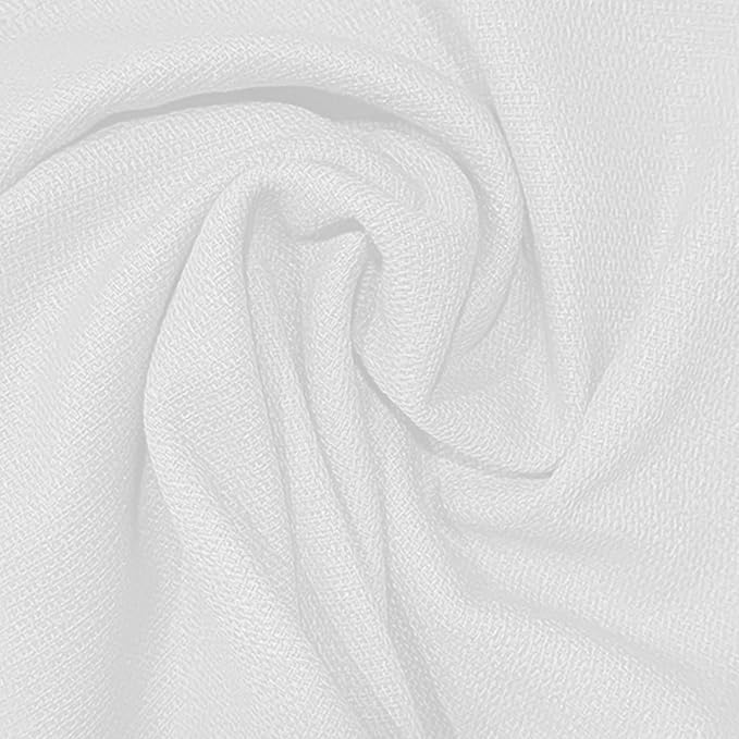 Premium White Huck Towels – (24 Pack) 15 x 30 inches 100% Cotton Bulk Towel for General Cleaning, Auto Shop, and Hospital Use, Super Absorbent, Machine Washable Cloth