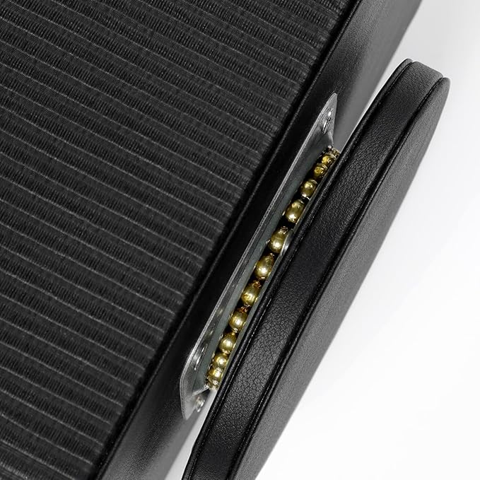 PU Leather Remote Control Holder, 360 Degree Rotating Desk Organizer Storage Table Remote Caddy, Spinning Bedside Organizer Nightstand Organizer for Desktop Office Home Black