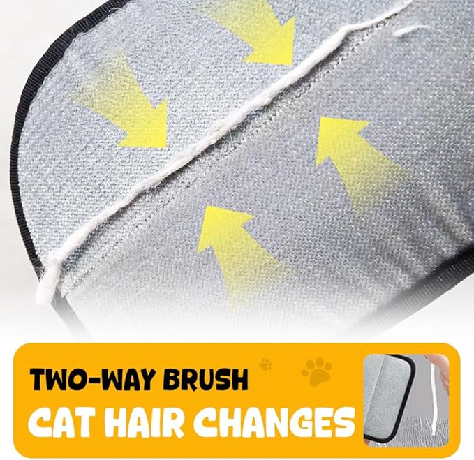 3Pcs Pet Hair Removal Glove, Electrostatic Hair Removal Glove for Cats and Dogs, Reusable Hair Remover for Couch, Carpet, Car Seat, Laundry Clothing Quick Cleaning Tool for Pet Owners (#3)