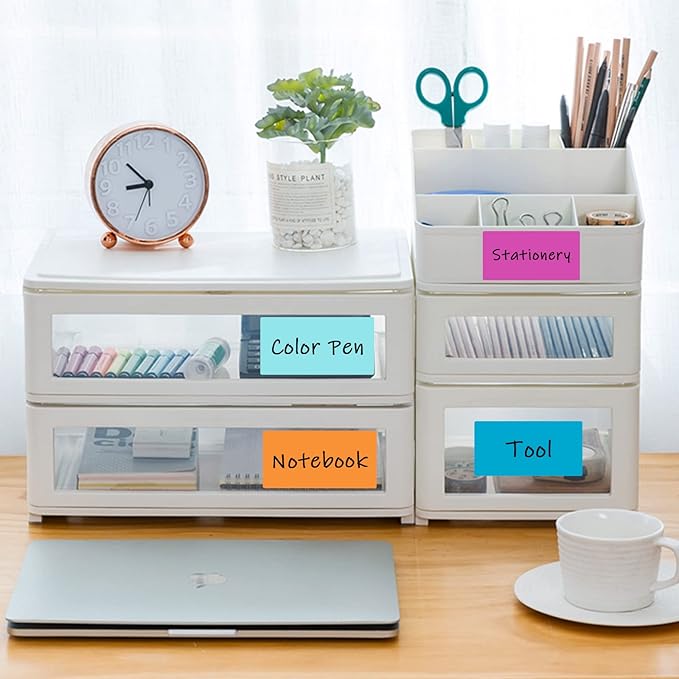 2.25" x 1.25" Yellow Direct Thermal Labels, Replacement for Self-Adhesive Address Shipping Barcode Thermal Stickers, Compatible with Rollo & Zebra Thermal Label Printer(1 Roll, 1000 Labels)