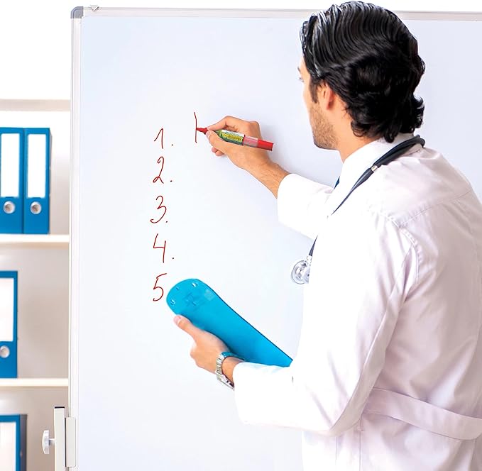 PILOT V Board Master BeGreen Refillable Dry-Erase Markers, Chisel Tip, Black Ink, 12 Count