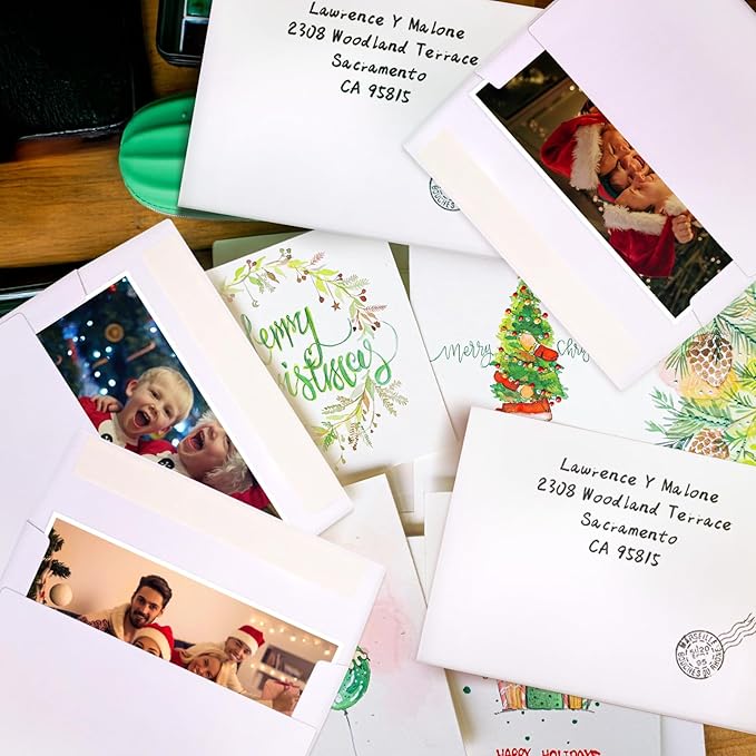 A7 Envelopes Self Seal 500 Pack - 5.25x7.25 White Invitation Envelopes Bulk for 5x7 Postcard, Wedding, RSVP, Thank You Notes, Announcements, Greeting Cards, Photos