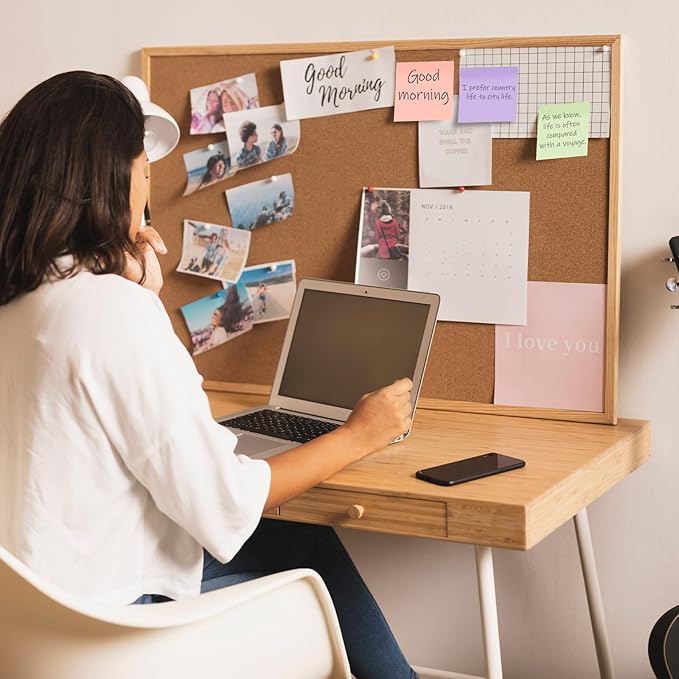 BAYTORY 640 Sheets Pop Paper Up Sticky Notes, 3 x 3 Inches, Self-Sticky Note Pads, Green Gradient Sticky Pads, Memo Pads for School Office Home Desk Accessories (Green Series)