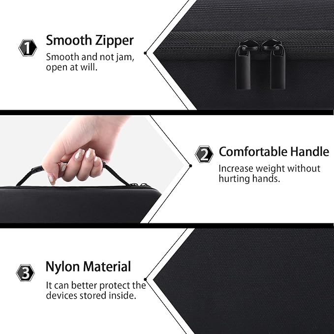 co2CREA Hard Case Replacement for DYMO LabelManager 160 / DYMO LabelManager 280 Rechargeable Portable Label Maker