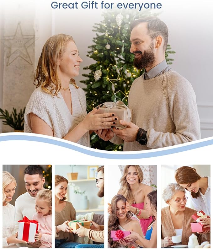 vretti Sticker Printer - TP2-Y Mini Portable Thermal Printer Inkless Sticker Maker Machine Bluetooth Label Maker Pocket Instant Print for Study Graphics, Anatomical Diagrams, Photos, Students