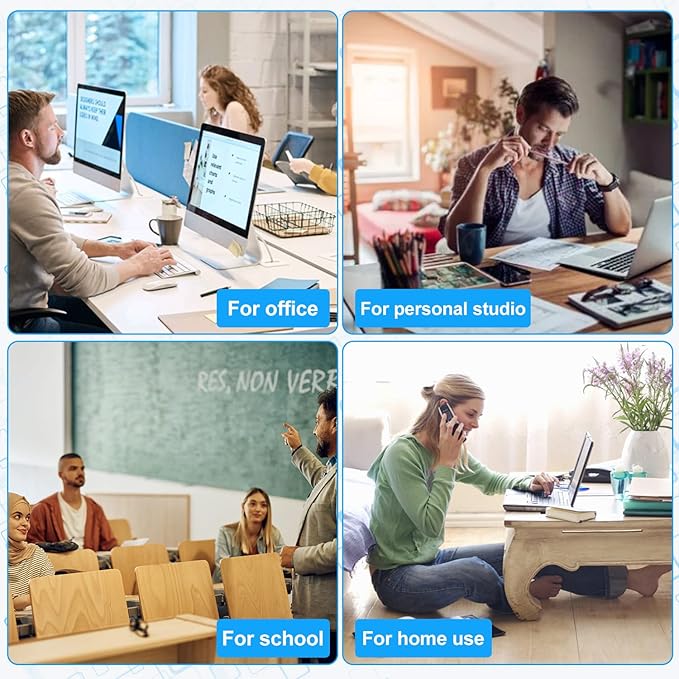 Effortless Industrial Stapler - Heavy Duty, High Capacity 240 Sheet Stapler with Staple Remover and 4000 Staples