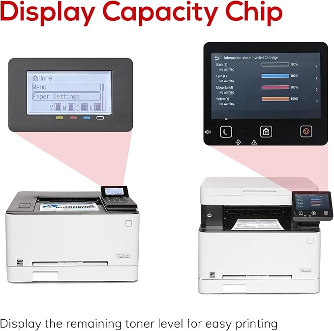 067H 067 Black Toner Cartridge Set Compatible for Canon 067H 067 Toner High Capacity Works for Color ImageClass MF656Cdw LBP632Cdw MF654Cdw MF653Cdw LBP633Cdw MF650C LBP630C Printer (2 Pack)