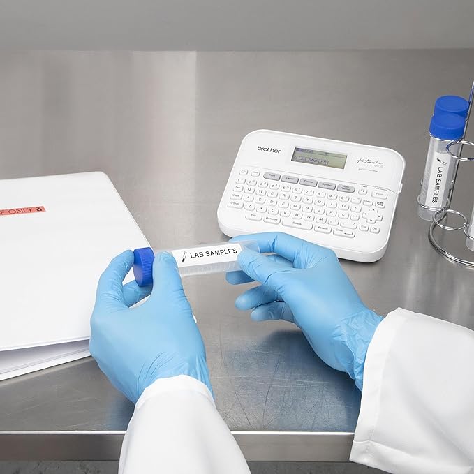 Brother P-Touch PT-D410VP Home / Office Advanced Label Maker | Connect via USB to Create and Print on TZe Label Tapes up to ~3/4 inch