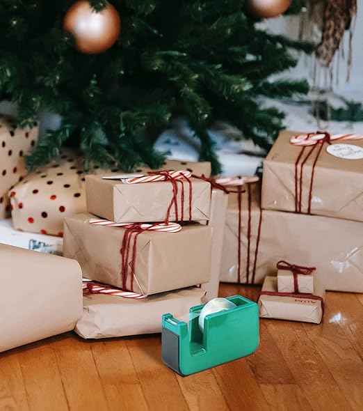 72 Rolls Transparent Tape Refills, Clear Tape Dispenser Refill Rolls, Glossy Gift Wrap Tapes for Office, School, Home, 3/4 x 800 Inches