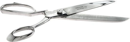 SE 12" Stainless Steel Heavy-Duty Tailor’s Scissors - SC63H