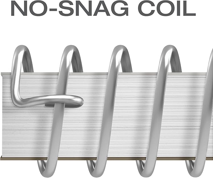 Oxford Spiral Notebook 6 Pack, Bulk Wide Ruled Spiral Notebooks for School, 1 Subject Journal, Wide Ruled Paper, 8 x 10-1/2 Inch, Blue, Yellow, Red, Light Blue, Green and Black, 70 Sheets (65010) (Pack of 4)