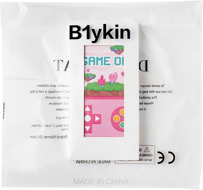 B1ykin Sticky Notes Set, Cartoon Theme Cute Self-Stick Notes Pad Teacher Appreciation Gifts， Self-Adhesive Writing Memo Pages Sticky to Do Notepad for Employee School Office (Pink Video Game)