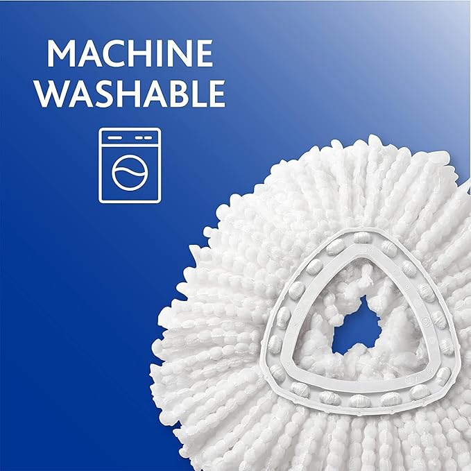 O-Cedar EasyWring Spin Mop Head Refill (Pack of 3)