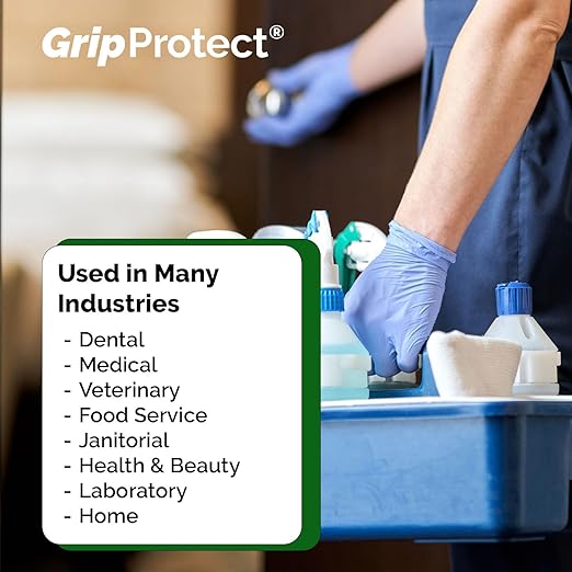 GripProtect Precise Nitrile Exam Gloves | 4 Mil | Chemo-Rated | (X-Small, 1,000)