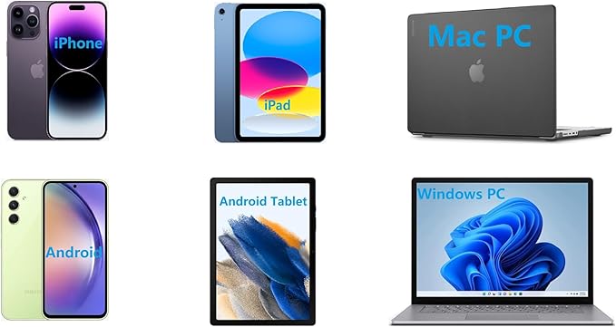 IOOIOO A80 Portable Thermal Printer 8.5x11 Letter Size, Tattoo Stencil Machine, no Ink Inkless, Bluetooth,for iPhone Android Mobile Phone Laptop PC,Home Office Travel-White