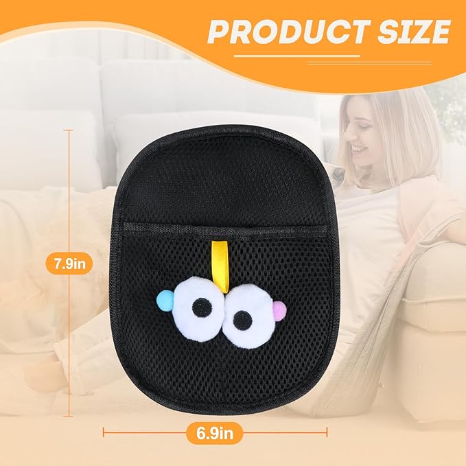 ZQJKLE Pet Hair Removal Glove for Cats & Dogs 2PCS, Reusable and Washable Pet Hair Remover Tool for Clothing, Couch, Carpet, Car Seat