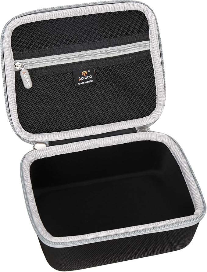 Aproca Storage Case Compatible with Brother PT-M95 P-Touch Monochrome Label Maker, Portable Hard Bag for 4 Label Tapes (Case Only)