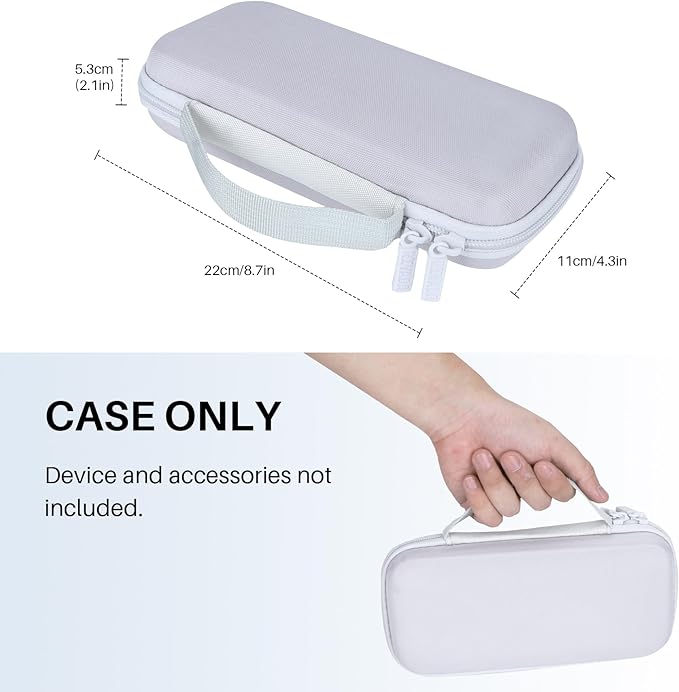 Hard Case Replacement for Texas Instruments TI-84 Plus CE/TI-84 Plus/TI-Nspire CX II CAS/TI-Nspire CX II/TI-83 Plus/TI-89 Titanium/TI-85 / TI-86 Color Graphing Calculator (White Case)