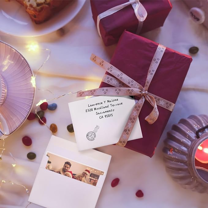 A2 Envelopes Self Seal 500 Pack - 4-3/8 x 5-3/4 White Invitation Envelopes Bulk for Postcard, Wedding, RSVP, Thank You Notes, Announcements, Greeting Cards, Photos