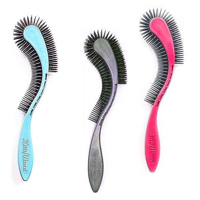 KittyWand Cat Brush, Black. Designed for Comfort, Created for Results. This innovative grooming brush features multi contoured shapes that gently adapt to your cats body for a stress free grooming.