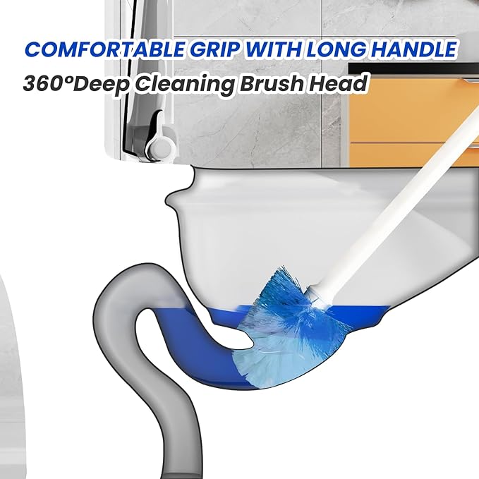 Toilet Brush Refills,2 Pack Toilet Brush Replacement Head for OXO Toilet Brush