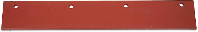Asphalt V-Shaped Crack Squeegee Blade Rubber Red