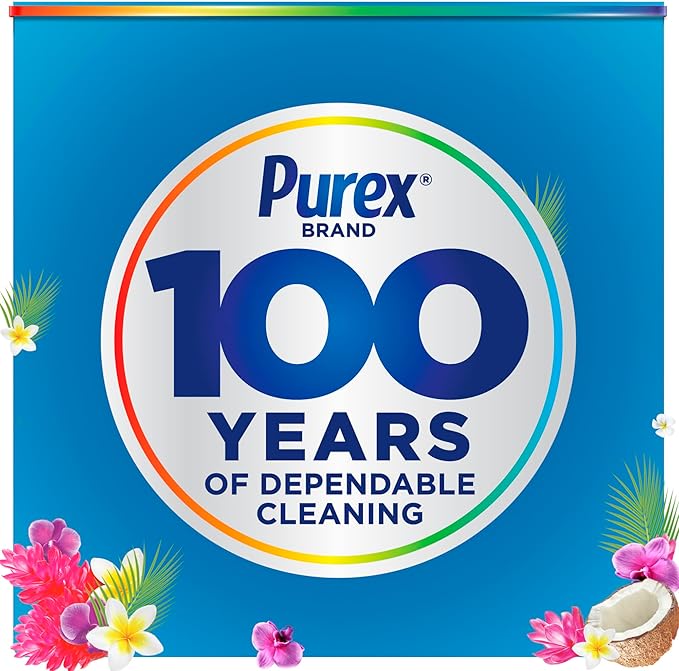 Purex Liquid Laundry Detergent, Tahitian Breeze, 150 oz (100 loads)