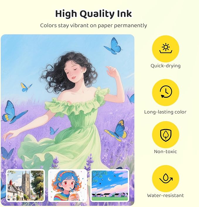 Alcohol Markers Brush Tip-120 Colors Dual Tip Art Markers for Adult Coloring, with Pro Ink, Seamless Blend, Non-Bleeding Pad & Color Card, Pens for Amateurs/Artists (Brush & Chisel Tip)