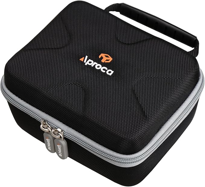 Aproca Storage Case Compatible with Brother PT-M95 P-Touch Monochrome Label Maker, Portable Hard Bag for 4 Label Tapes (Case Only)