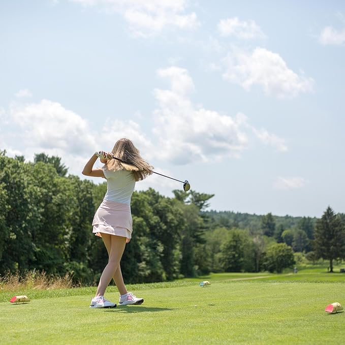 Golf Scoring Pencils with Eraser - Golf Marker Pens, Oval Handle with Clip, Apply to Golf Events