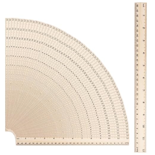 100Pcs 12 Inches Wooden Ruler - Wood Rulers Bulk for Classroom Students, 2 Scale Measuring Rulers with Centimeters & Inches - 30 cm Drafting Tools for Home Office School (100 Pack-12 Inch)