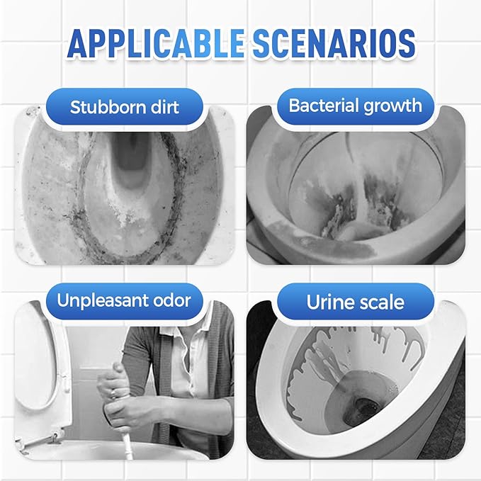 Foam Toilet Cleaner, 2025 New Toilet Bowl Cleaner, Advanced Bathroom Cleaner for Home, Powerful Instant Bowl Cleaners for Toilets Squatting Pans (1)