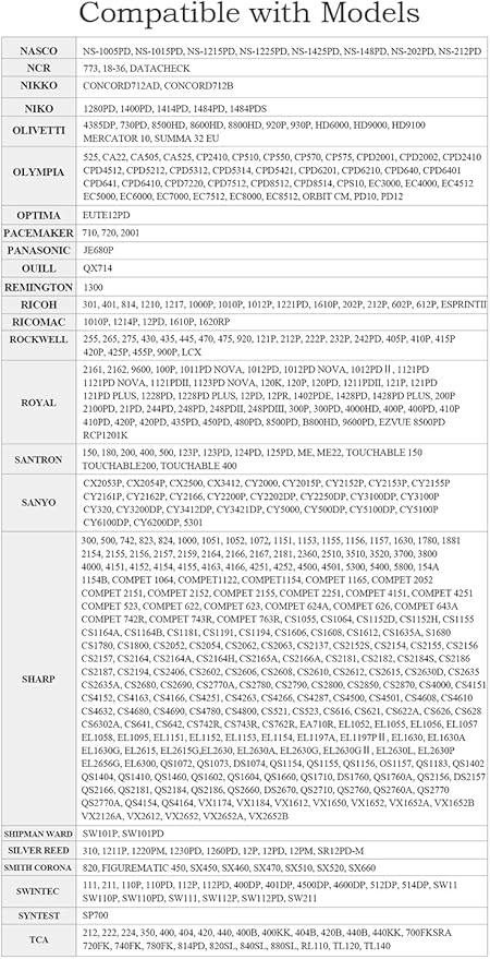 2 Pack Replacement for Porelon 11216 Universal Twin Spool Calculator Ribbon Universal GR24br Compatible with Sharp el-1197piii Nukote BR80c Casio fr-2650tm Adding Machine Ribbons Universal (Black/Red)