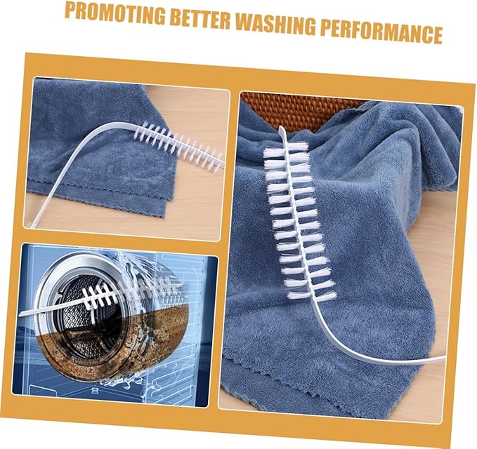 SOESFOUFU 3pcs Washing Machine Cleaning Brush Long Handle Inner Tub Brush for Drum Washer Washer Machine Cleaner
