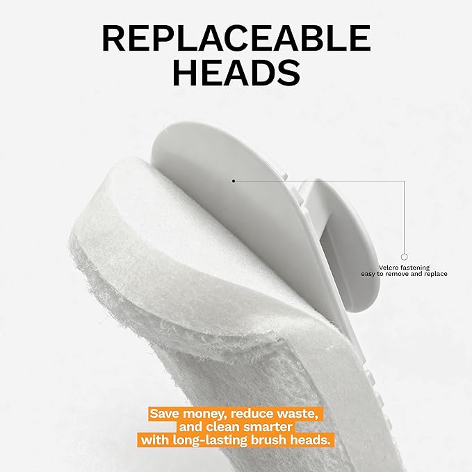 Flexible Handle Design – Our Bendable Brush with 6 sponges and 1 Handle reaches deep pots, Corners, and Curved Areas with Ease, Giving Better Cleaning Control Than Ordinary Kitchen sponges.