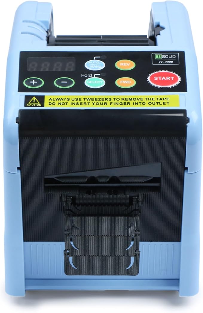 U.S. Solid Automatic Tape Dispenser JF-9000 with Edge Folding & Programming Function