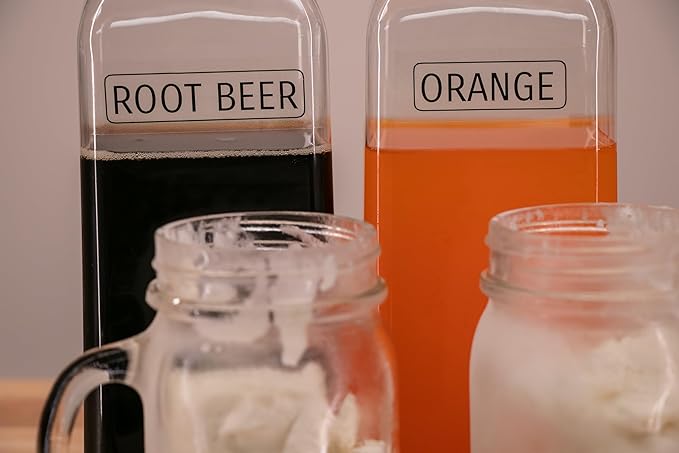 LABELWORKS Epson LW-K200PX-DBL Simple Labeler Bundle - QWERTY Label Makers and Black on Clear Matte Label Tape