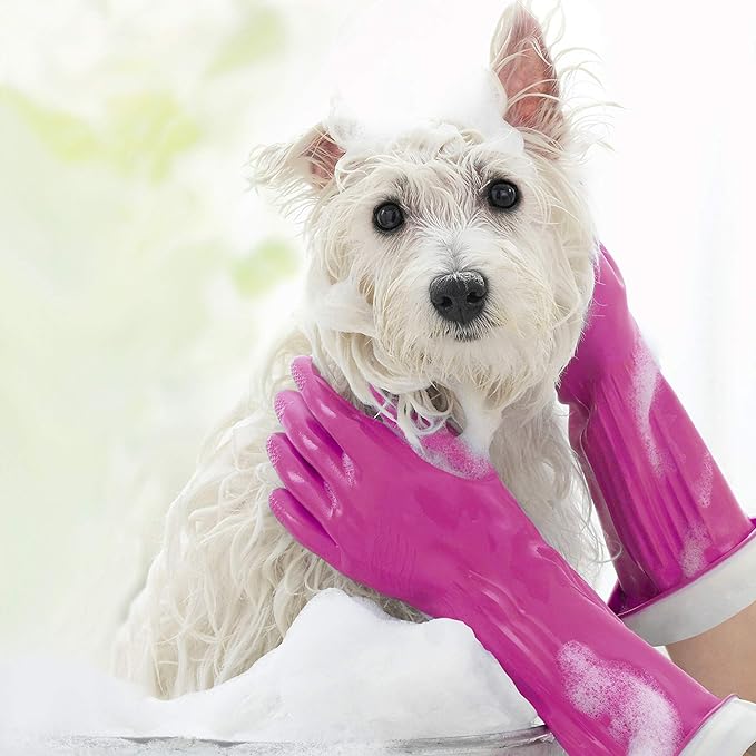 PLAYTEX Living Reusable Rubber Cleaning Gloves, Large (Pack of 3)