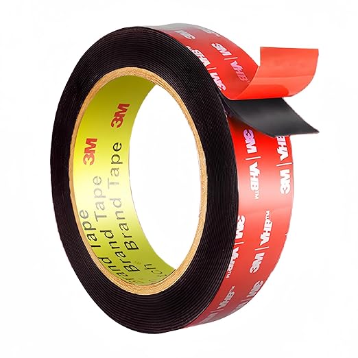 Double Sided Tape Heavy Duty, Mounting Adhesive Tape 1 in x 15.4 ft, Waterproof Adhesive Strip Tape for Indoor & Outdoor, Automotive Trim, Garage,LED Strip Lights, Home Decor