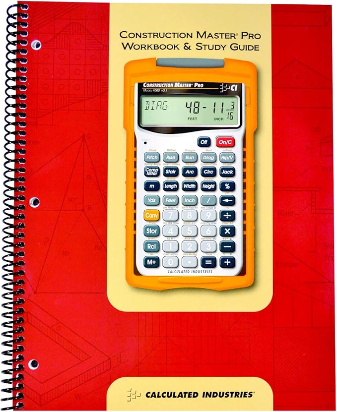 Calculated Industries Construction Master Pro Calculator Bundle for Architects, Estimators and Contractors