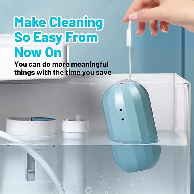 Krazy Klean Toilet Cleaner, Upgraded version，Automatic Long-Lasting Blue Toilet Cleaner, Makes It Look New